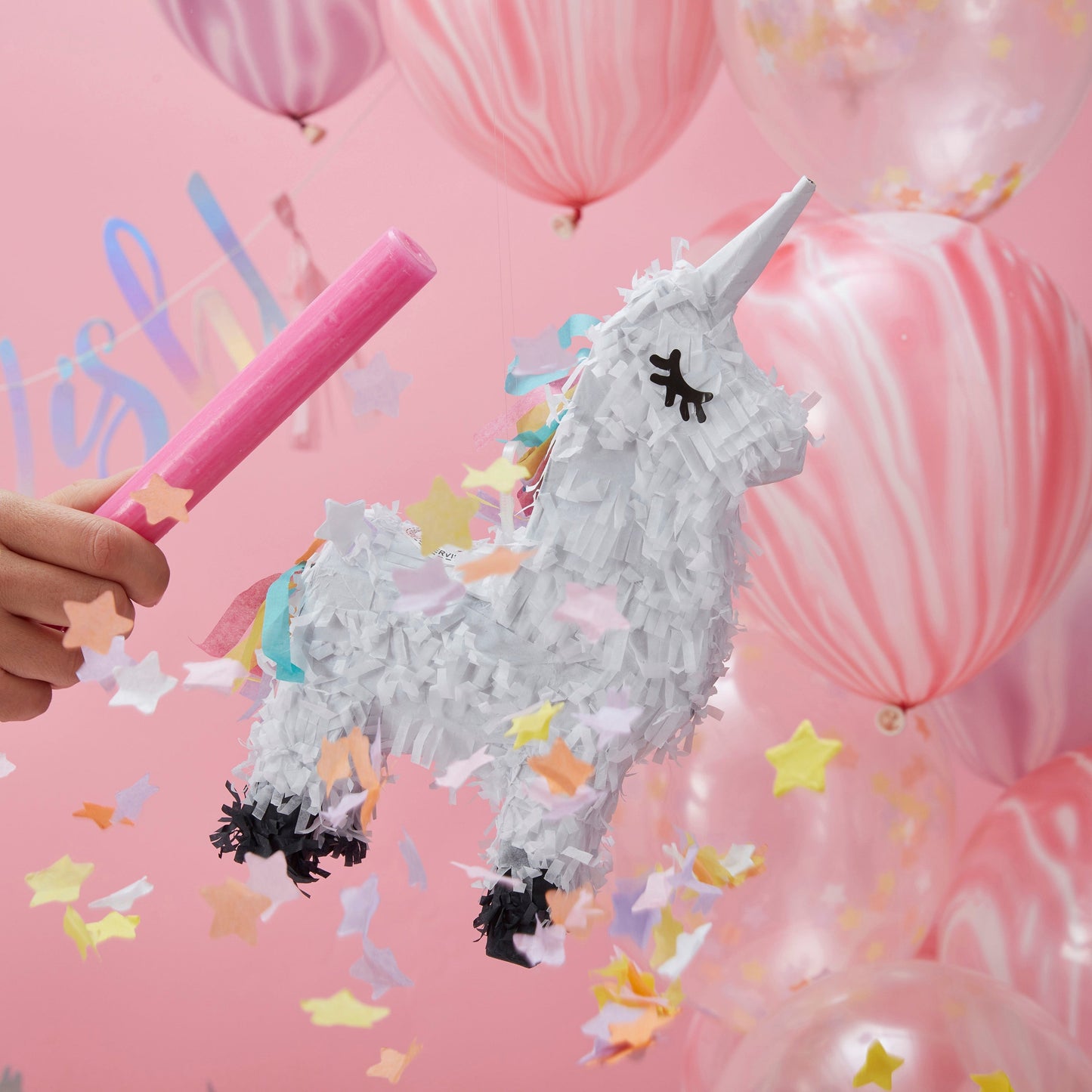 Mini Unicorn Pinata - Make A Wish- 5 Inner Pack