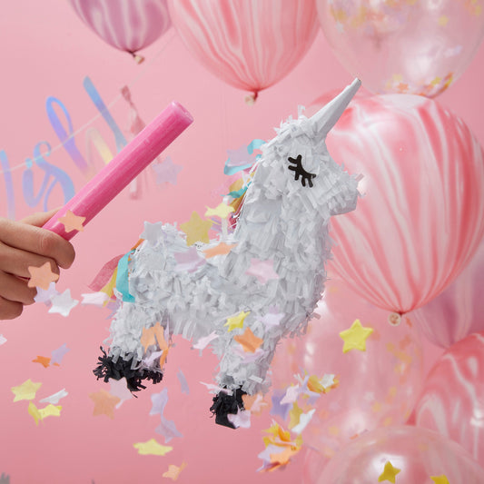 Mini Unicorn Pinata - Make A Wish- 5 Inner Pack