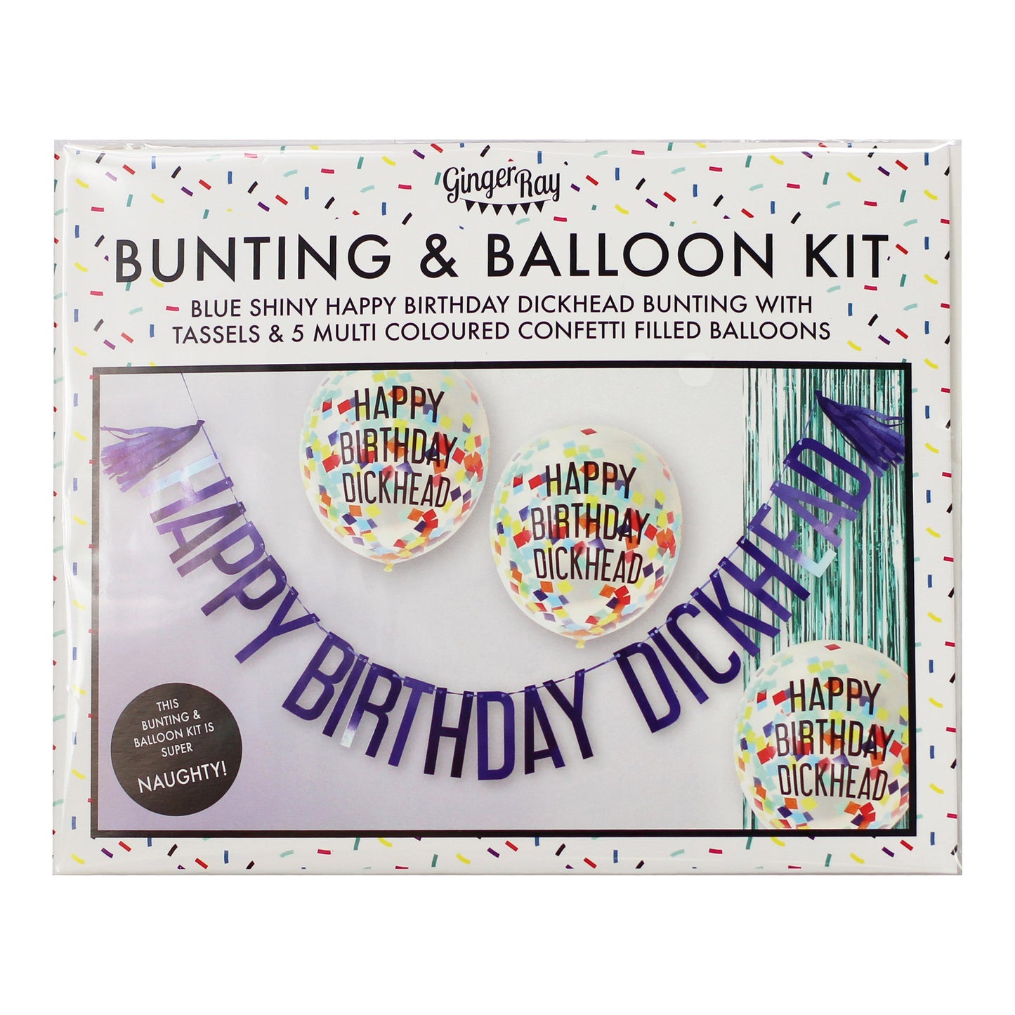 Happy Birthday Dickhead Party Kit- 5 Inner Pack