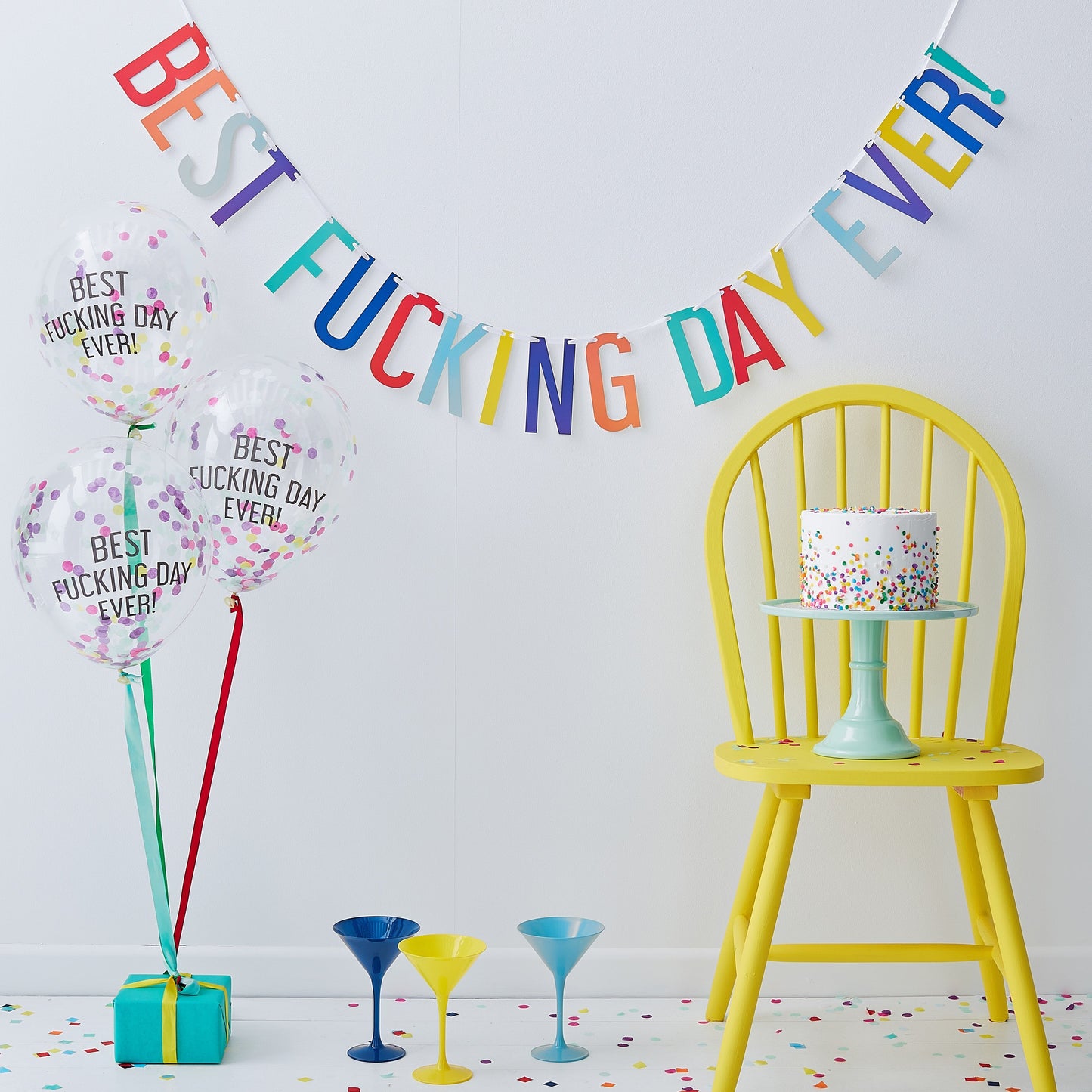 Fuck You're Old Birthday Cake Candle - Naughty Party- 10 Inner Pack