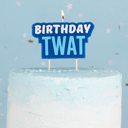 Birthday Twat Cake Candle- 5 Inner Pack