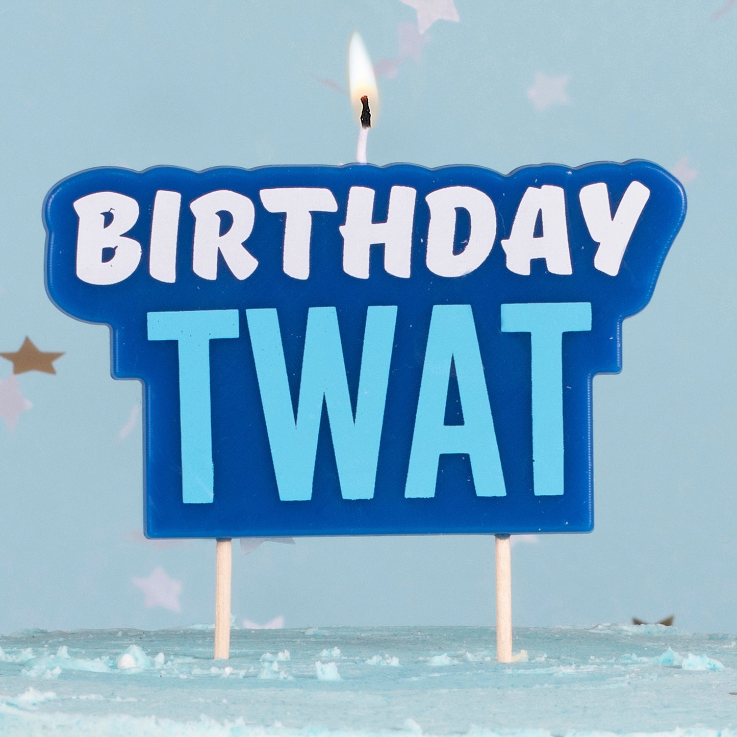 Birthday Twat Cake Candle- 5 Inner Pack