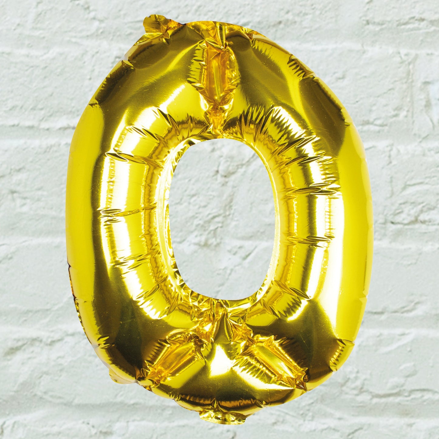 Gold Foil Number Balloon- 5 Inner Pack