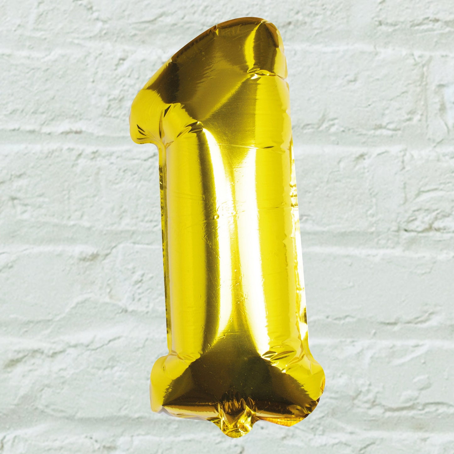 Gold Foil Number Balloon- 5 Inner Pack