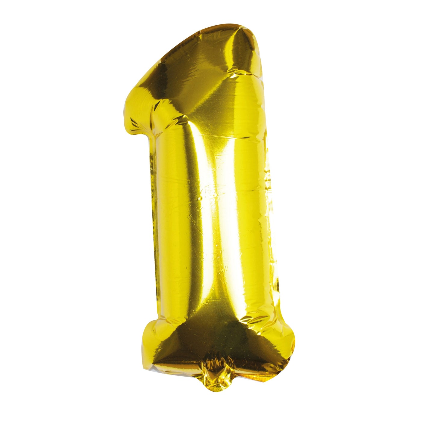 Gold Foil Number Balloon- 5 Inner Pack