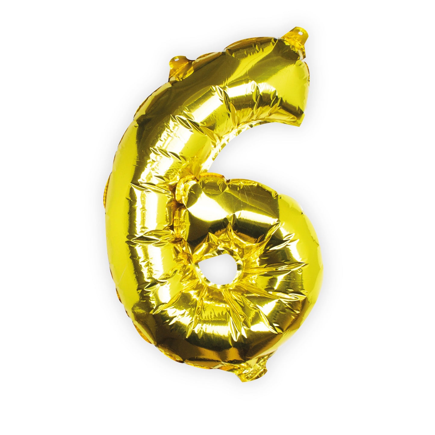 Gold Foil Number Balloon- 5 Inner Pack