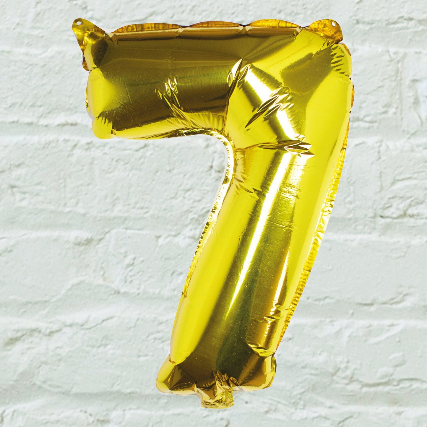 Gold Foil Number Balloon- 5 Inner Pack