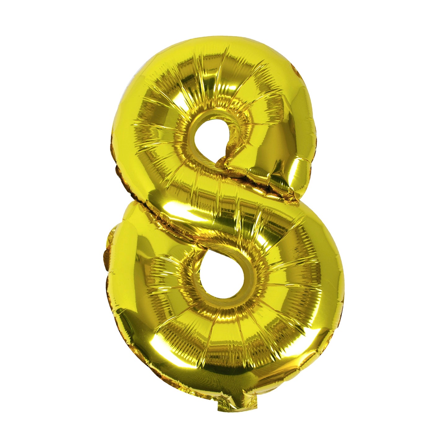 Gold Foil Number Balloon- 5 Inner Pack
