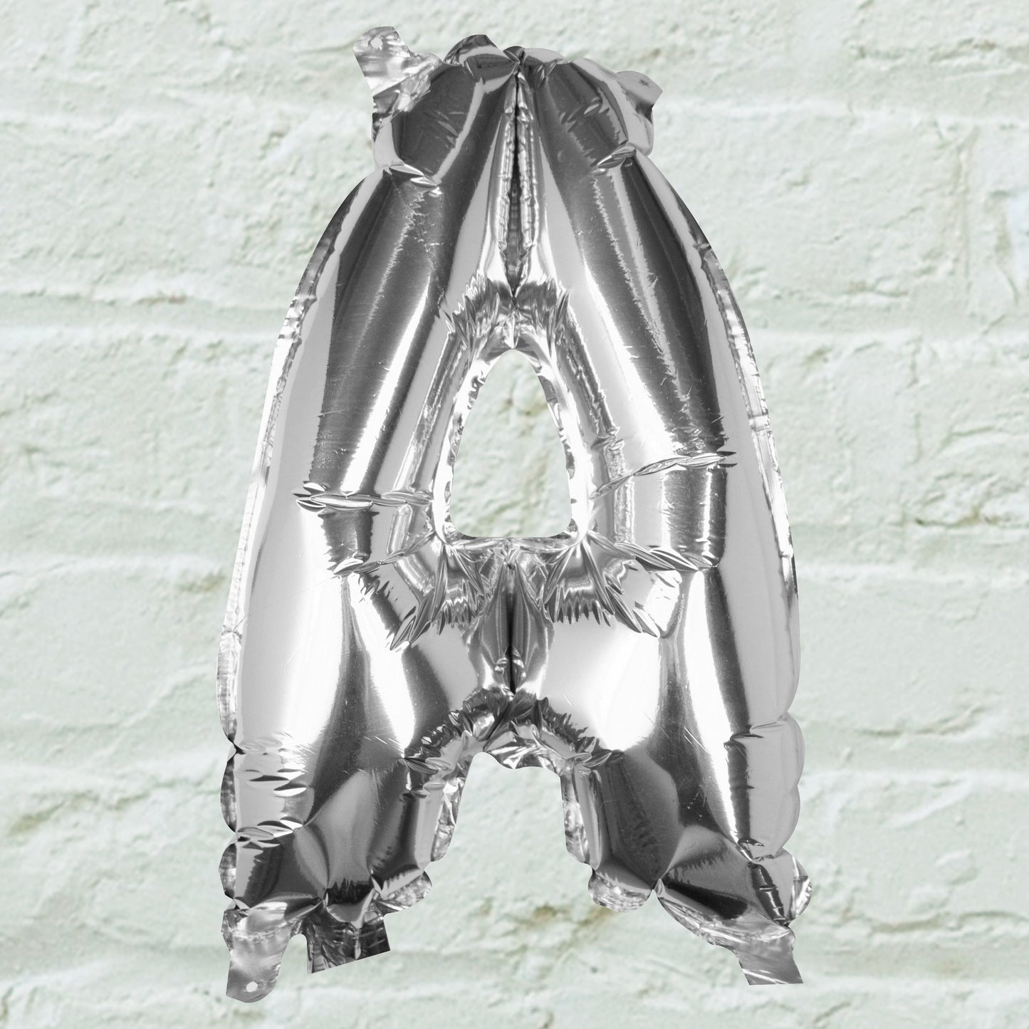 Silver Foil Letter Balloons- 5 Inner Pack