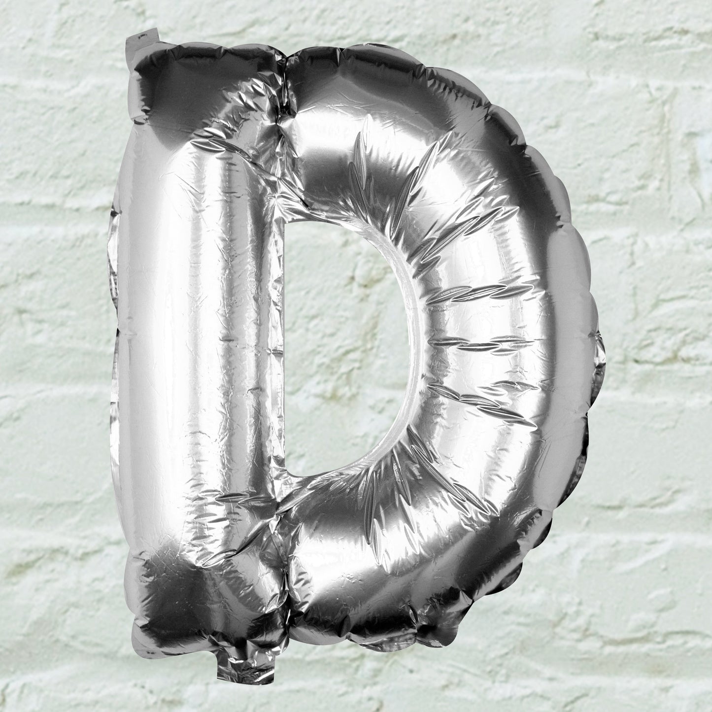 Silver Foil Letter Balloons- 5 Inner Pack