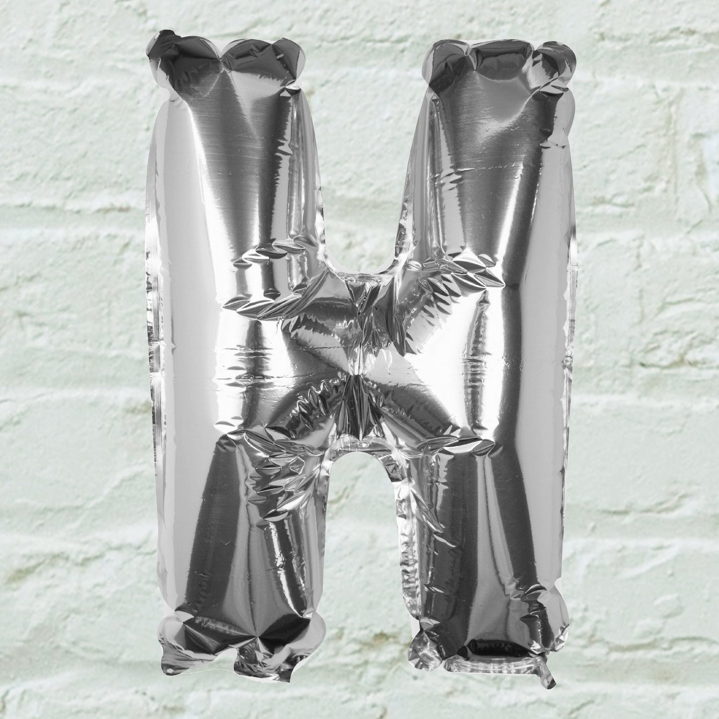 Silver Foil Letter Balloons- 5 Inner Pack