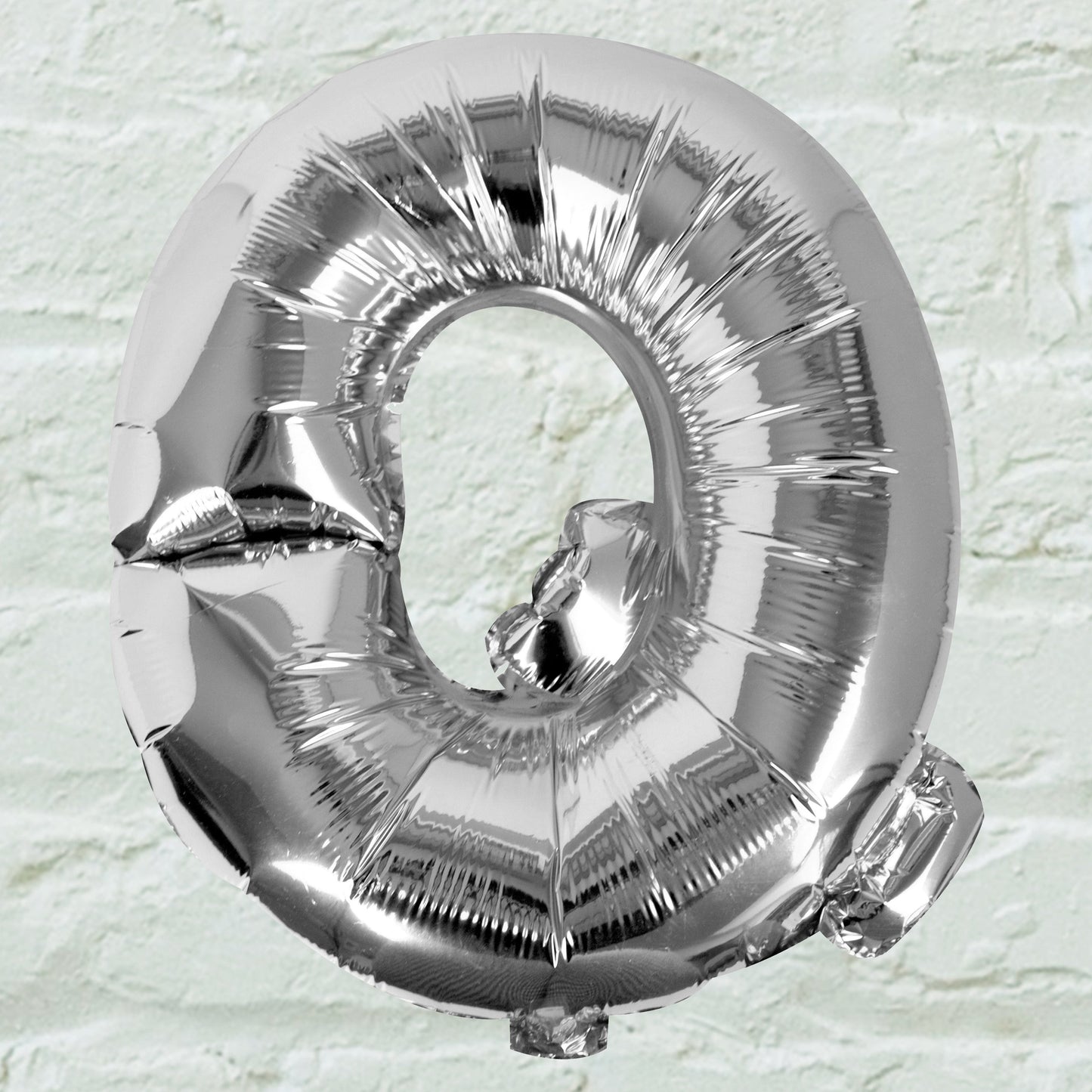 Silver Foil Letter Balloons- 5 Inner Pack