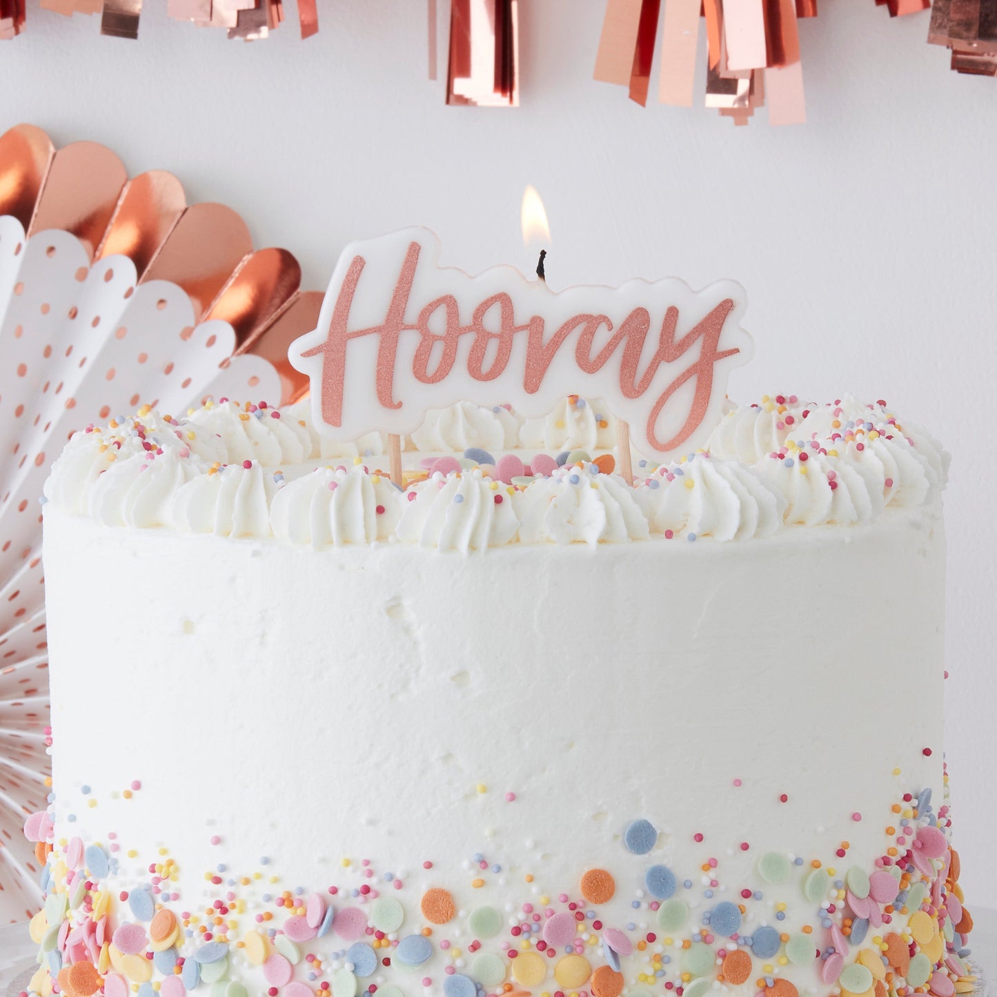 Rose Gold Hooray Candle - Pick & Mix- 10 Inner Pack