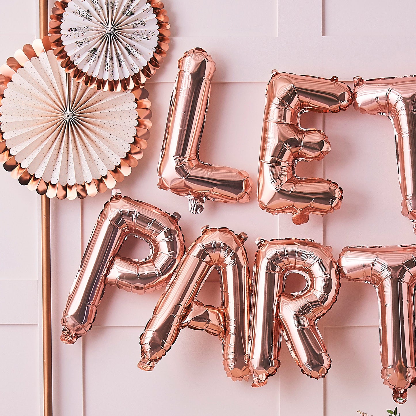 Lets Partea Afternoon Tea Party Balloon Bunting- 5 Inner Pack
