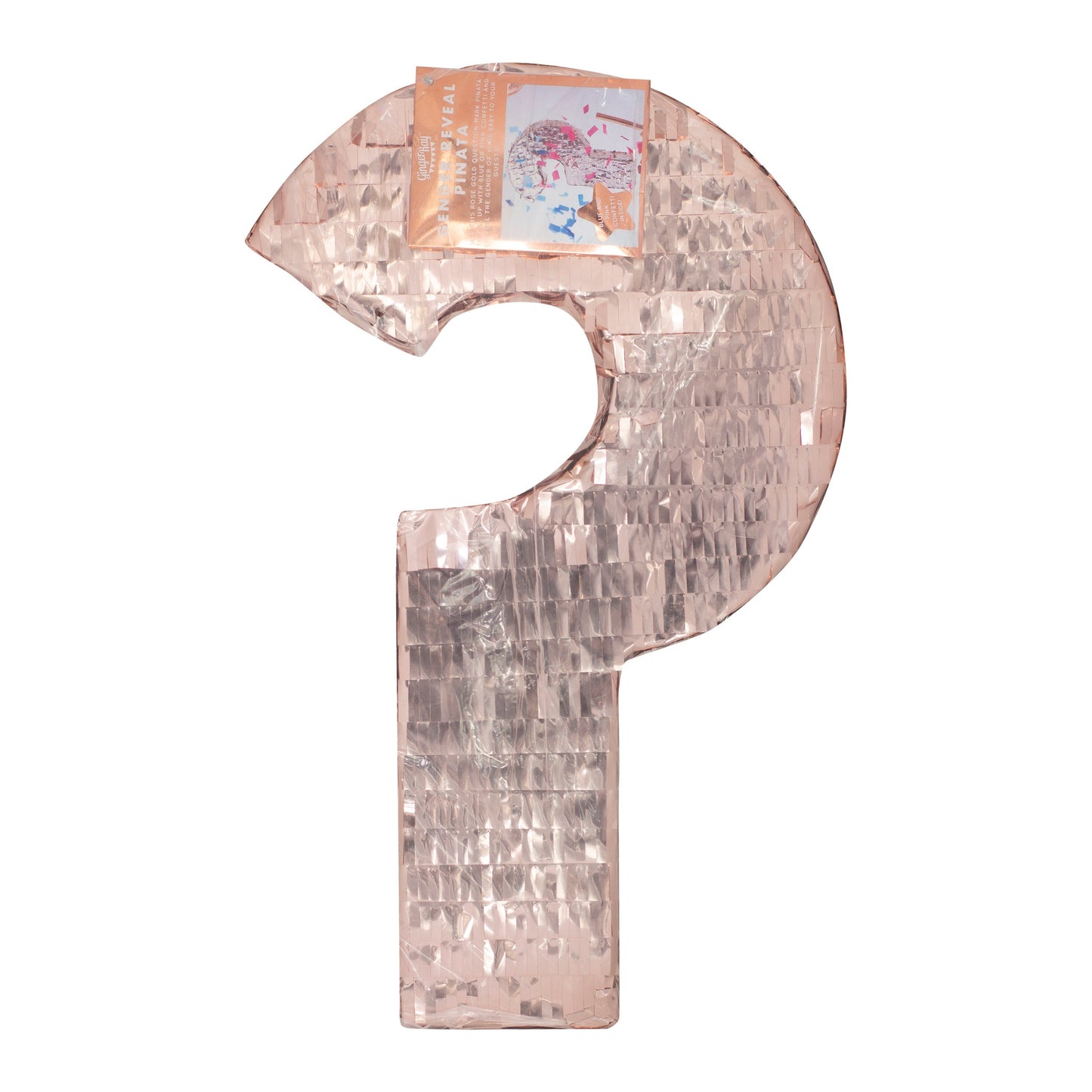 Rose Gold Gender Reveal Pinata- 3 Inner Pack