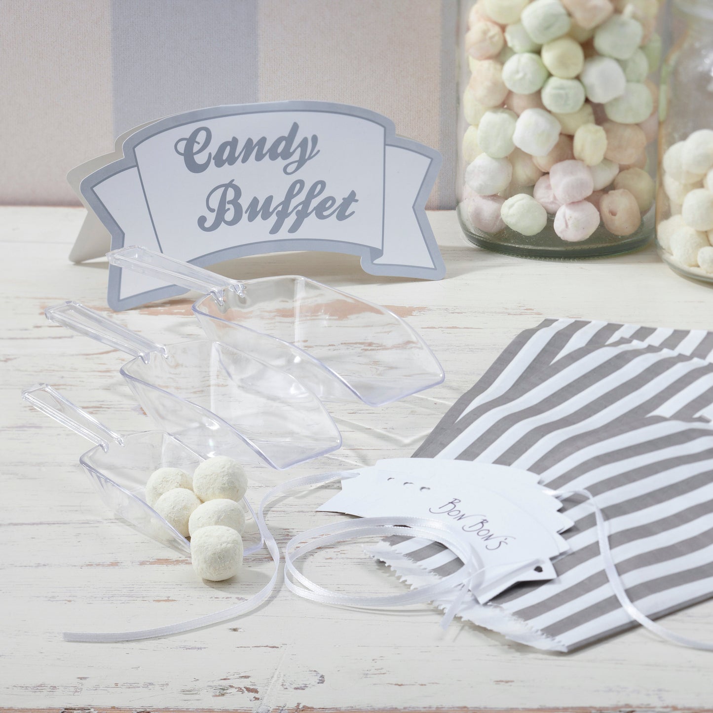 Silver Candy Bar Kit - Vintage Lace- 5 Inner Pack