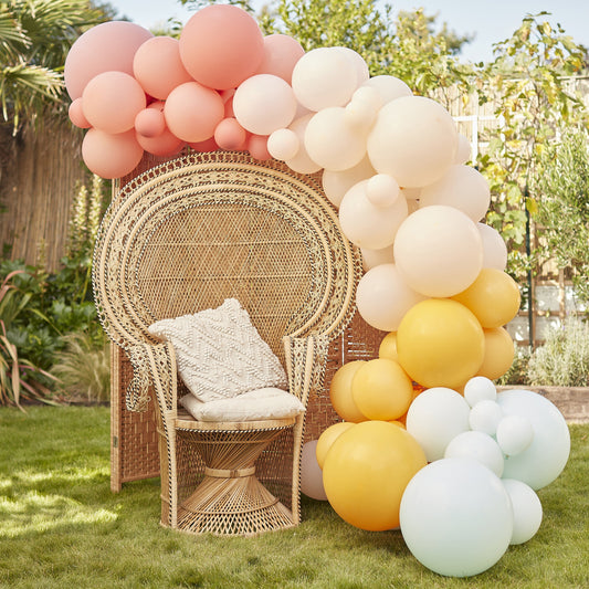 Muted Pastel Balloon Arch Kit- 5 Inner Pack