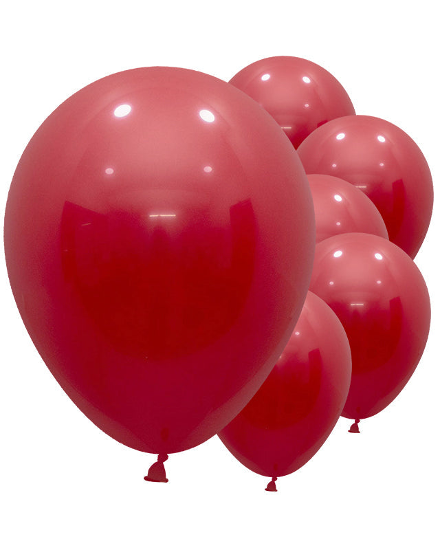 20017829 - Imperial Red Balloons - 12" Latex (50pk)