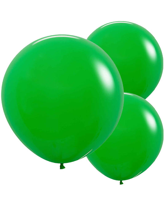 20018011 - Shamrock Green Balloons - 24" Latex (3pk)