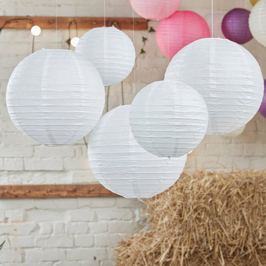 Paper Lantern Decorations- 5 Inner Pack