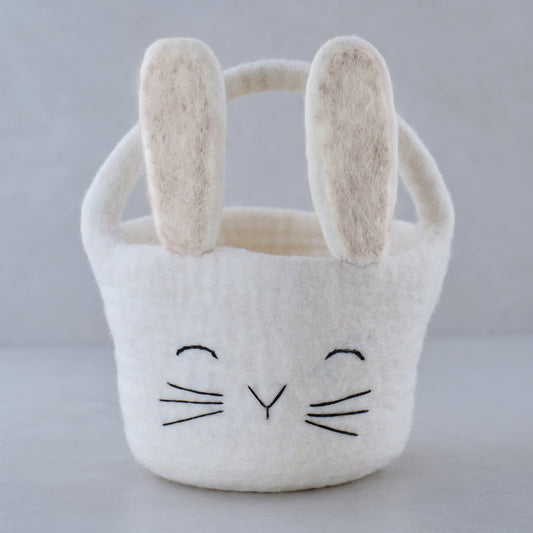 Felt Easter Bunny Basket- 5 Inner Pack