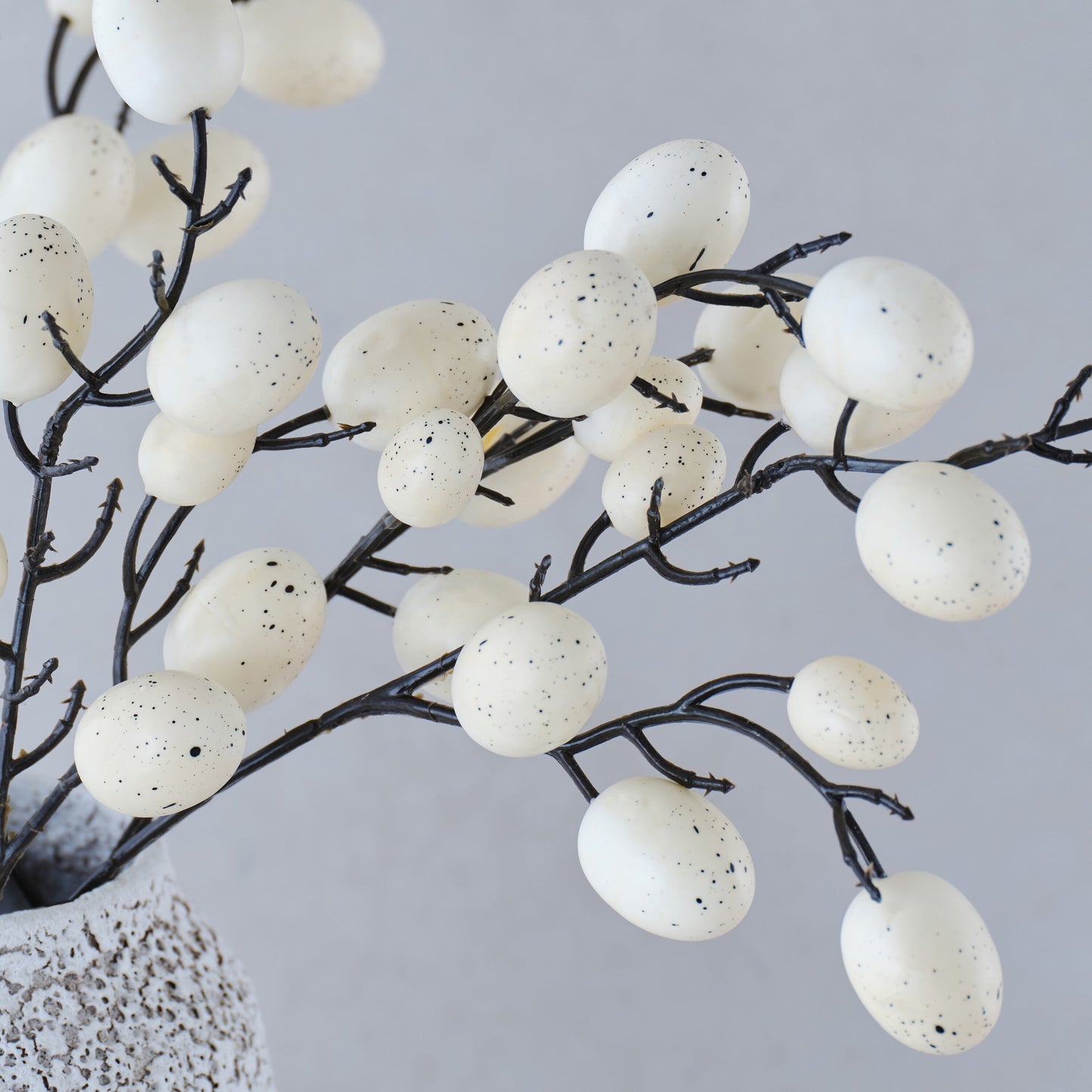 Neutral Easter Egg Stems Decoration- 5 Inner Pack