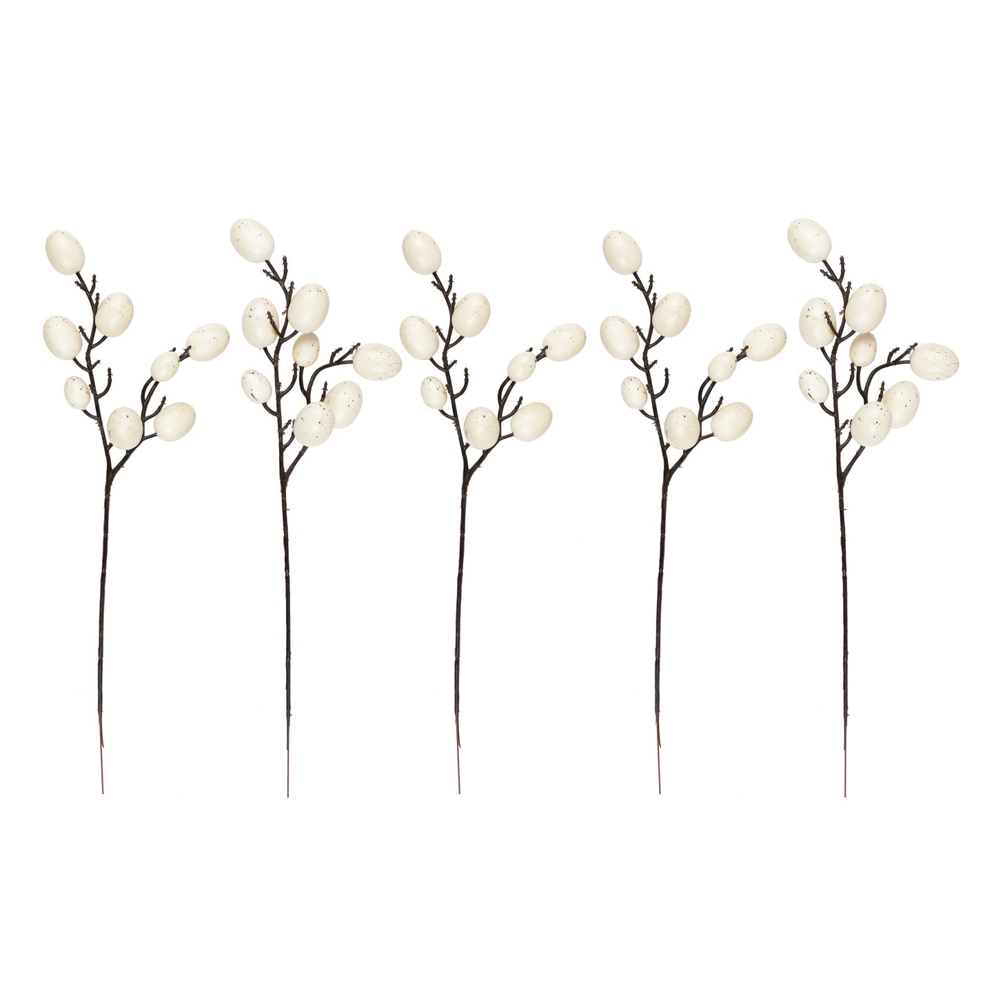 Neutral Easter Egg Stems Decoration- 5 Inner Pack