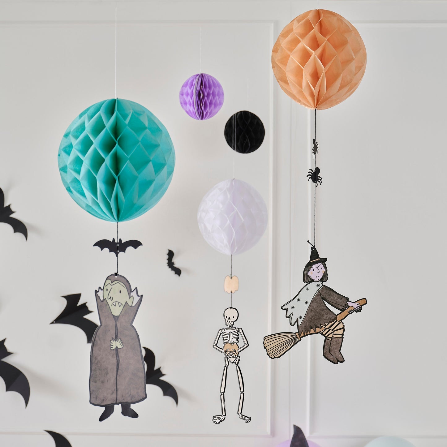 Halloween Hanging Paper Party Decorations- 5 Inner Pack
