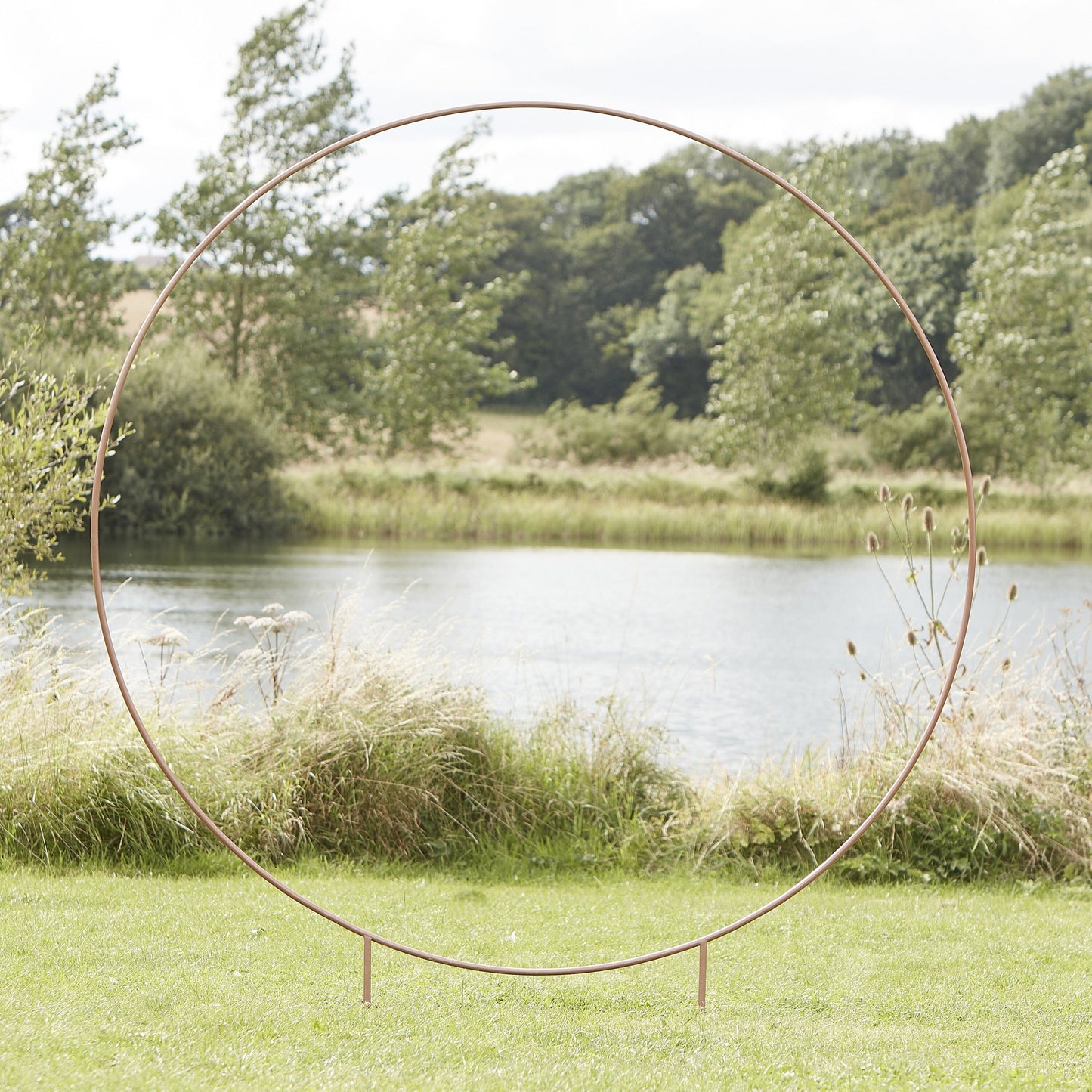 Copper Round Wedding Arch- 1 Inner Pack