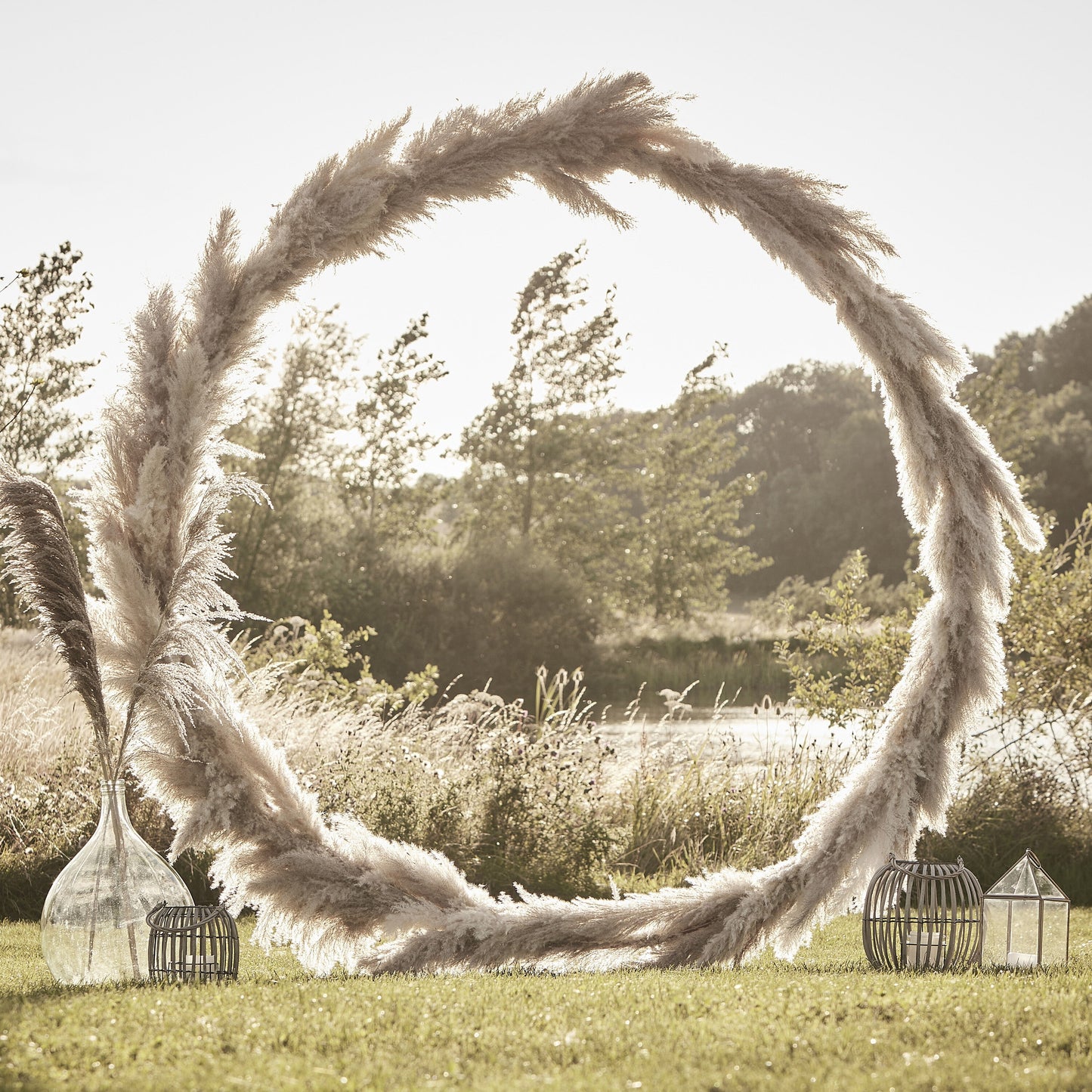 Copper Round Wedding Arch- 1 Inner Pack