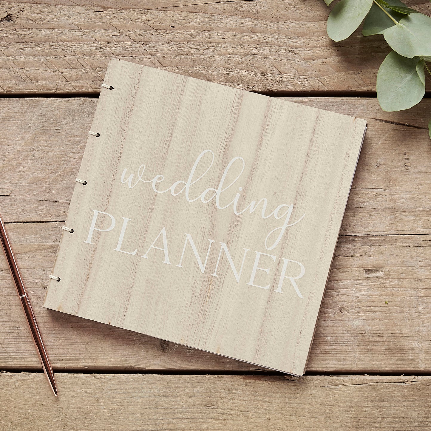 Wooden Wedding Planner- 5 Inner Pack