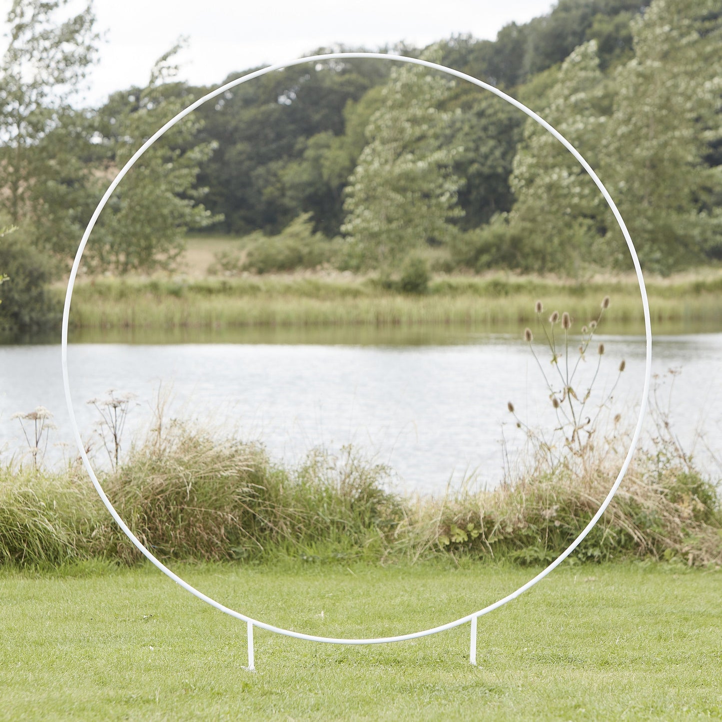 White Round Wedding Arch- 1 Inner Pack