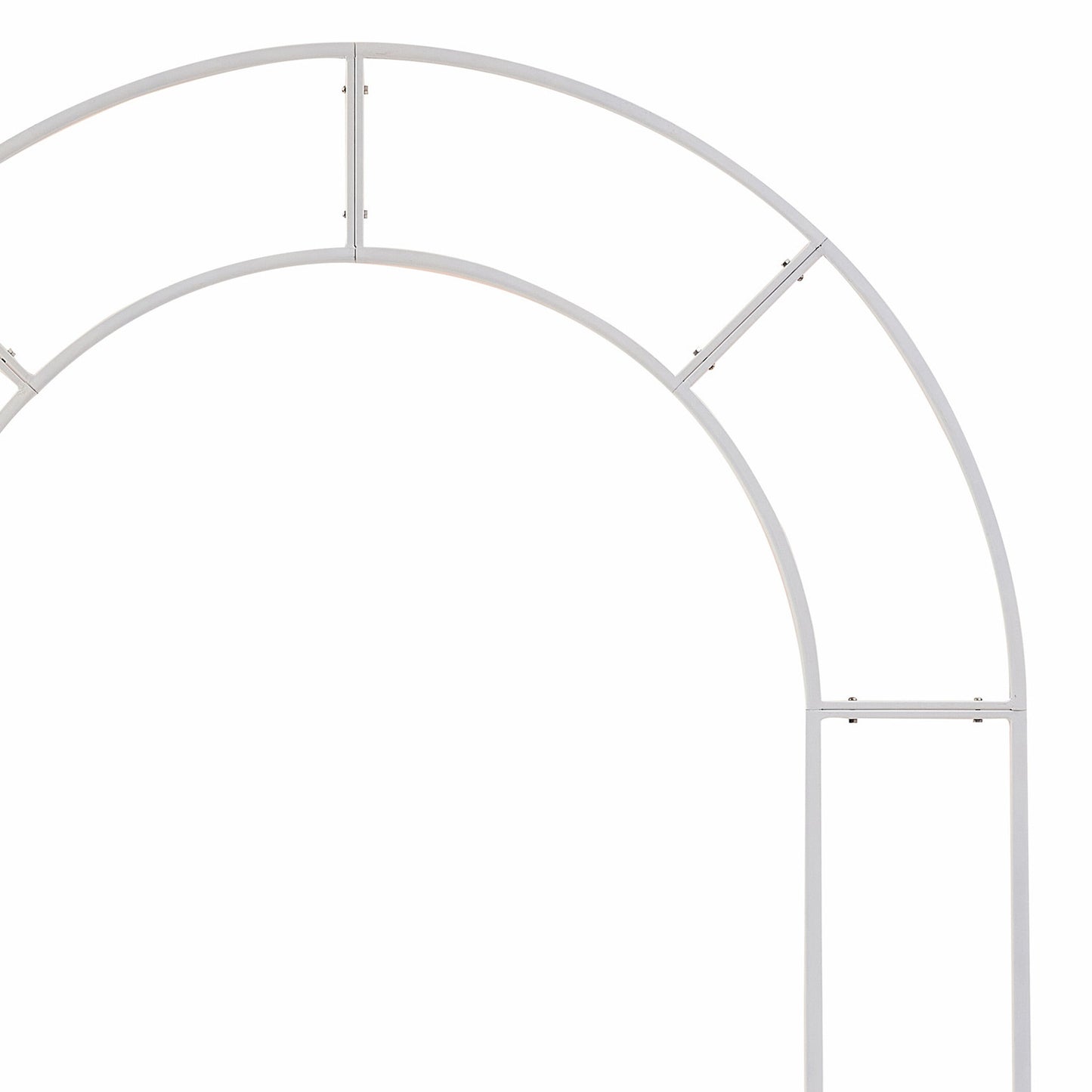 White Metal Frame Arch- 1 Inner Pack