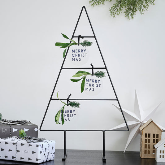 Black Metal Christmas Tree Alternative- 1 Inner Pack