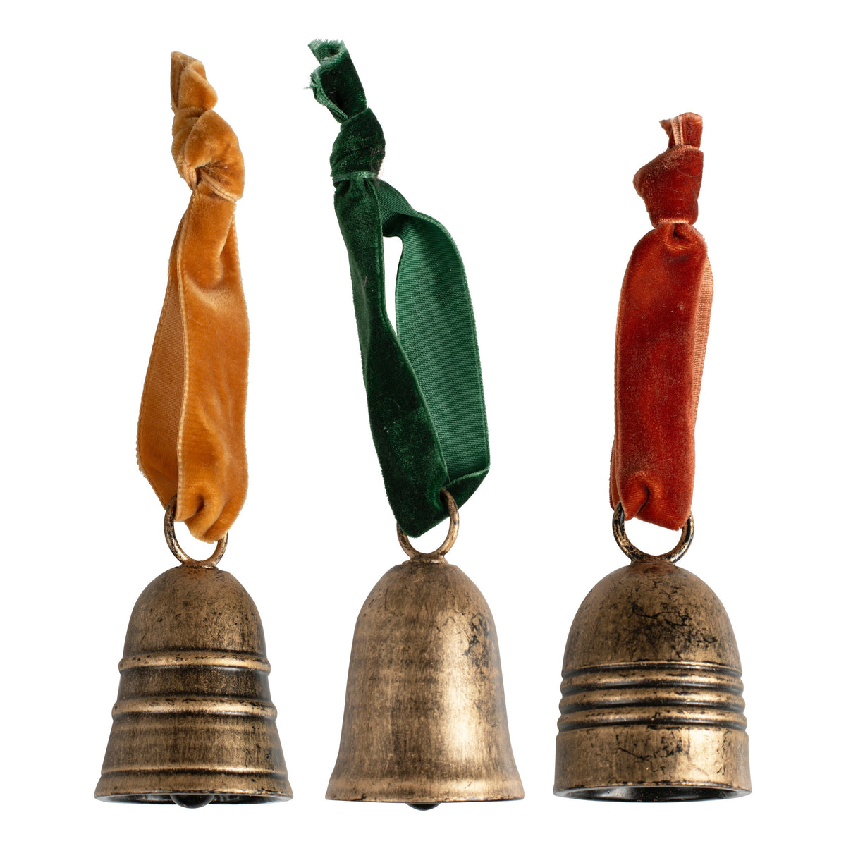 Metal Bell Christmas Tree Decorations- 4 Inner Pack