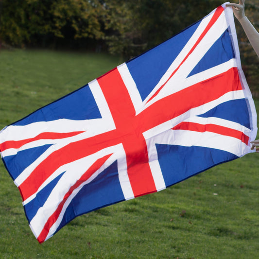 Large Fabric Union Jack Flag- 5 Inner Pack