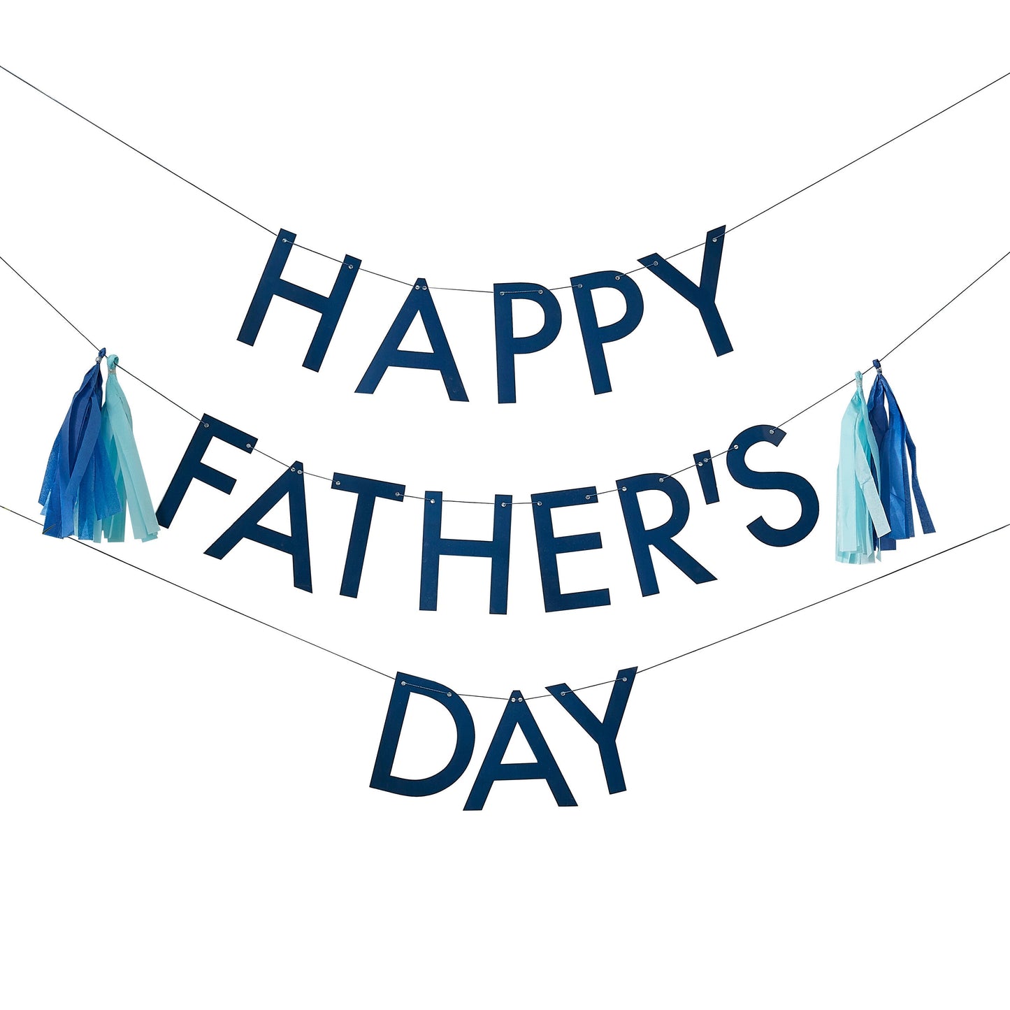 Happy Father's Day Bunting with Tassels- 5 Inner Pack