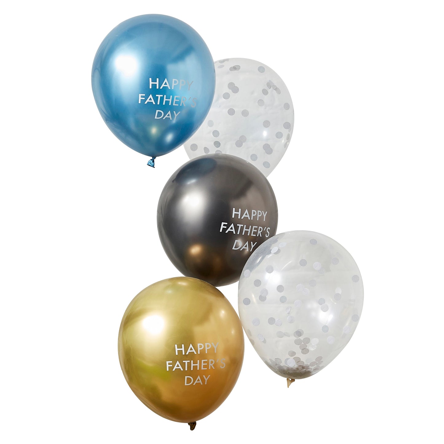 Happy Father's Day Balloon Cluster- 5 Inner Pack
