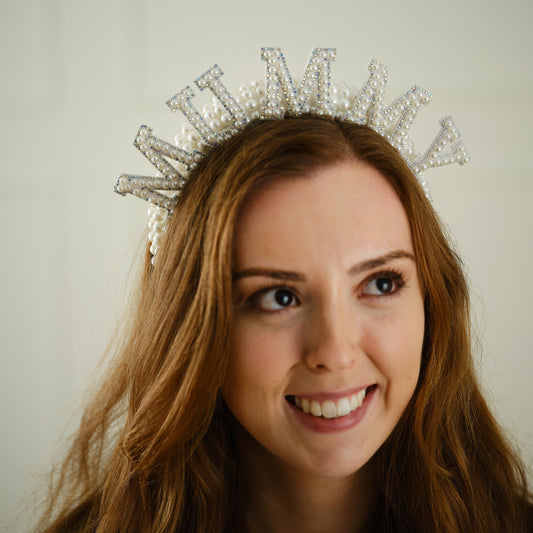 Pearl 'Mummy' Headband- 5 Inner Pack