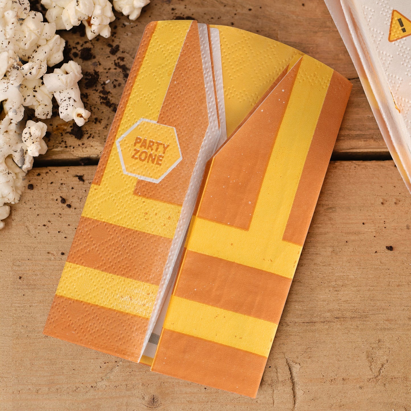 Construction Party Hi-vis Jacket Paper Napkins- 5 Inner Pack