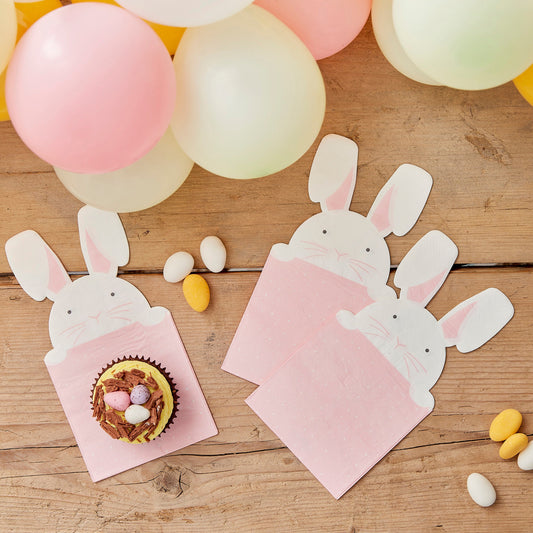 Peeking Bunny Easter Napkins- 5 Inner Pack
