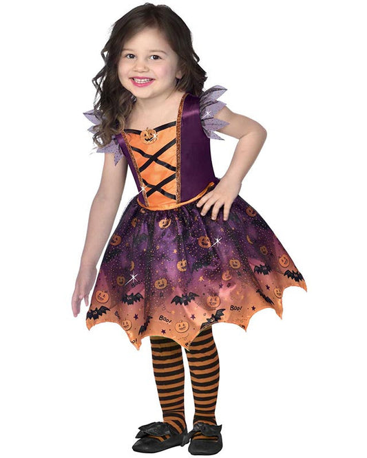 9916622 - Trick or Treat Witch Costume - Age 3-4 Years - 1 PC