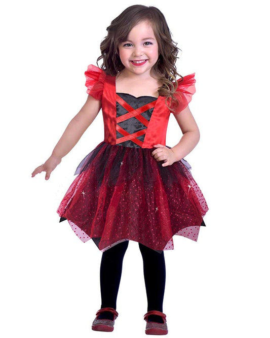 9916633 - Little Devil Cutie Costume - Age 7-8 Years - 1 PC
