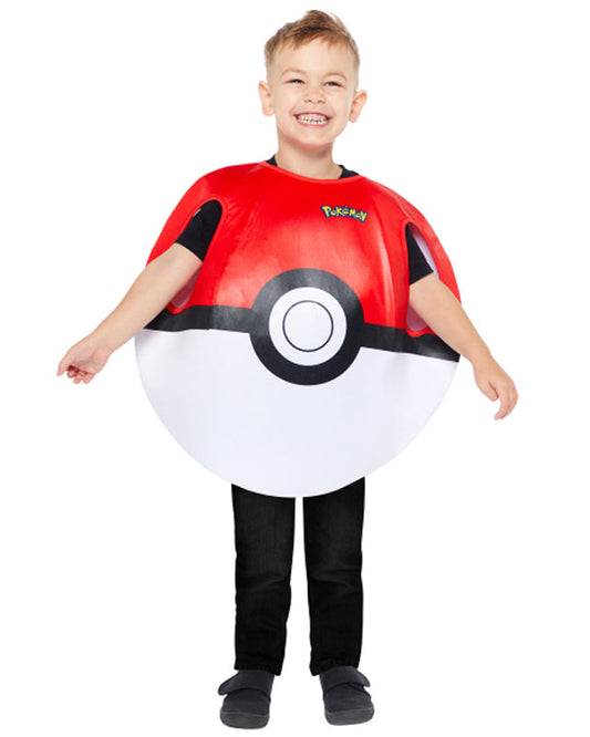 9918521 - Pokeball Tabard Costume - 3-7 Years