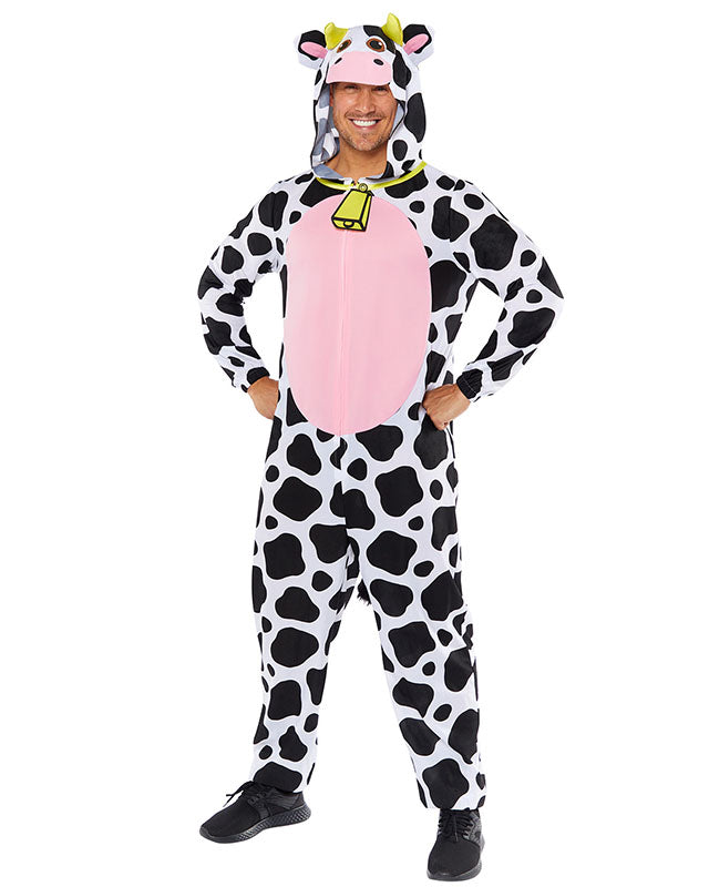 Cow Plush Onesie - Adult XL