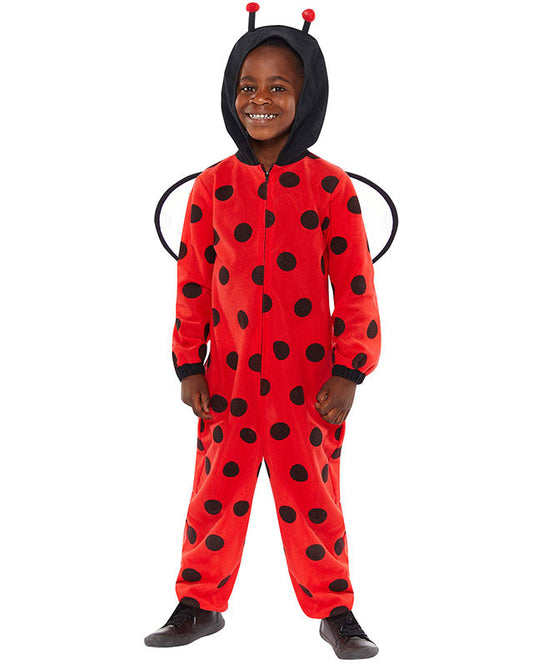 Ladybug Onesie - 10-12 yrs