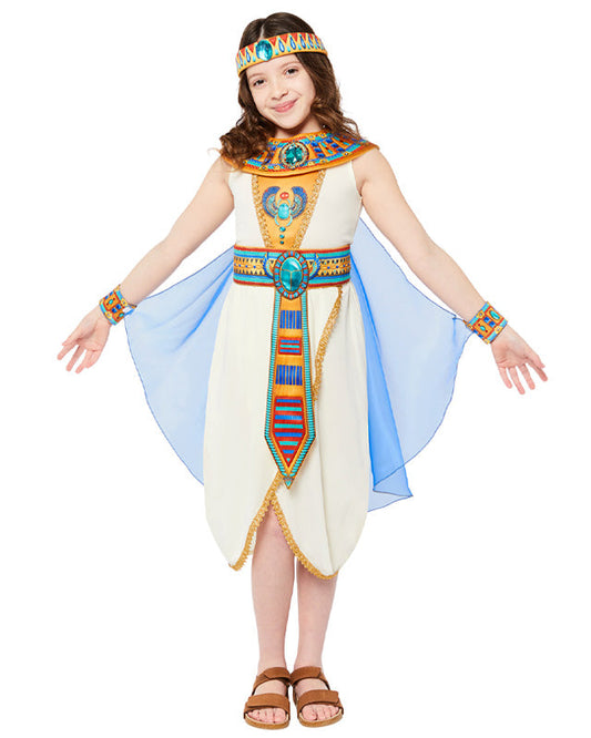 Egyptian Girl Deluxe 10-12 Yrs