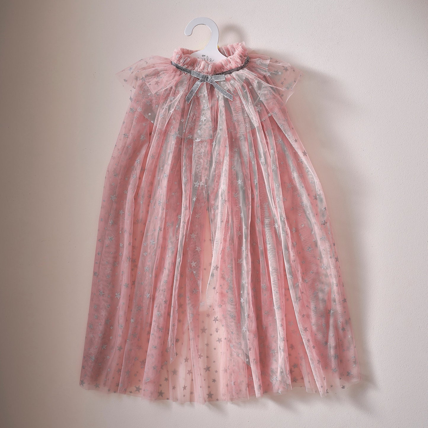Pink & Silver Sparkle Fairy Princess Costume Cape- 4 Inner Pack