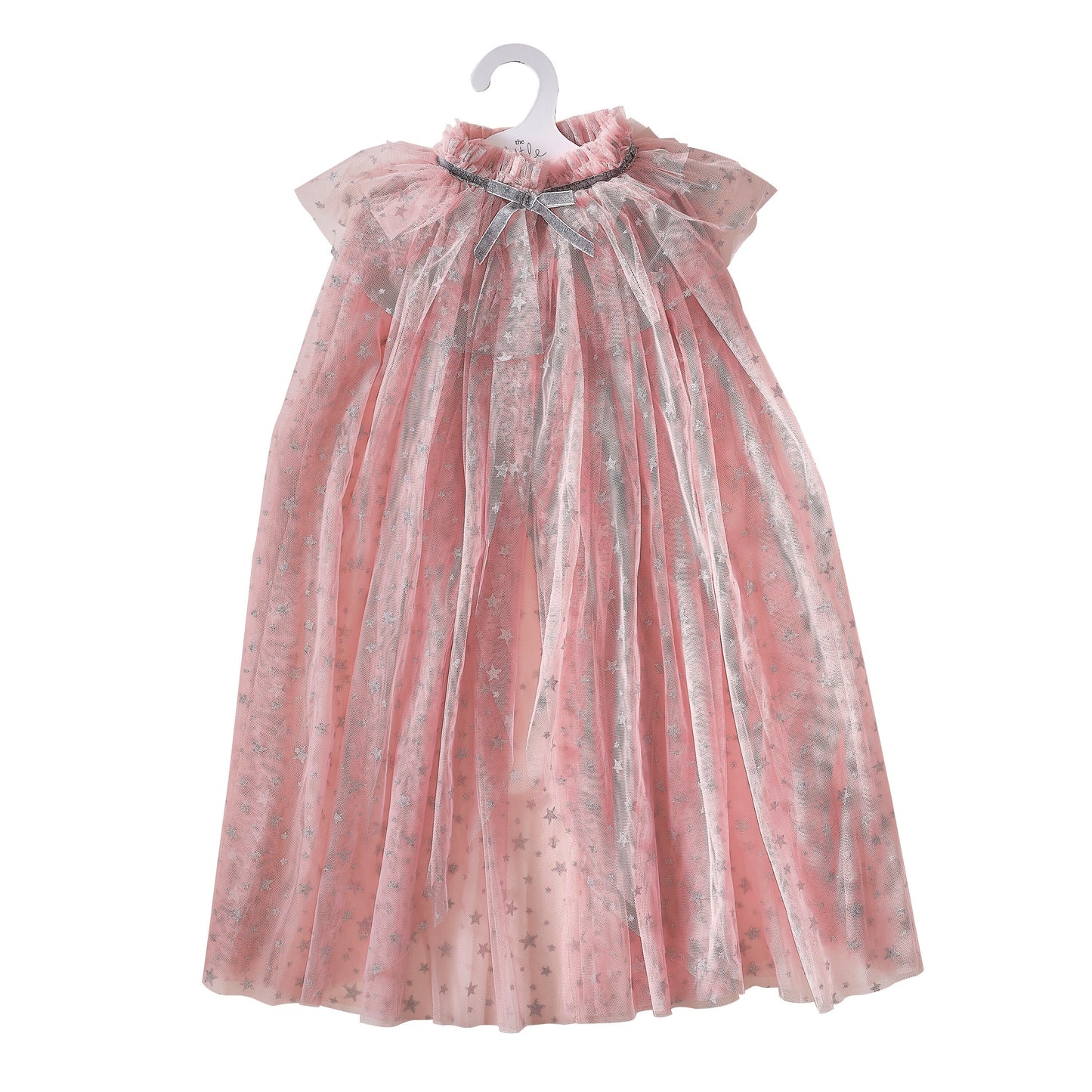Pink & Silver Sparkle Fairy Princess Costume Cape- 4 Inner Pack