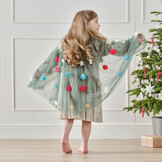 Christmas Tree Costume Cape- 4 Inner Pack